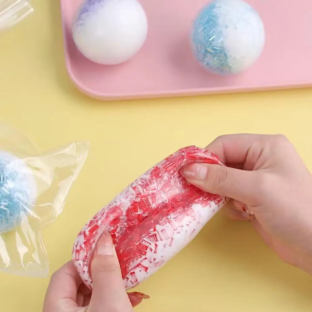 Crystal Clear Calm: Ice Cracked Crispy Squishy