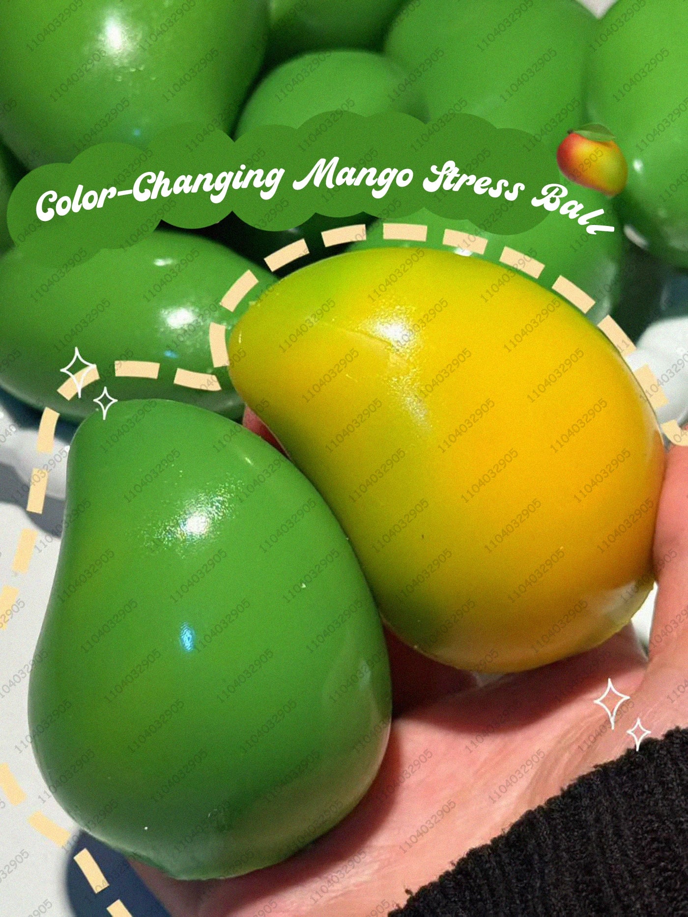 Mango Stress Ball Squishy