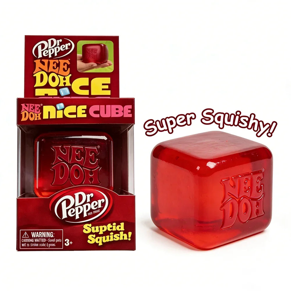Needoh Dr.Pepper Nice Cube Squishy