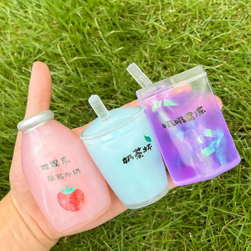 Beat Summer Stress: Kawaii Milk Tea Cup Squishy