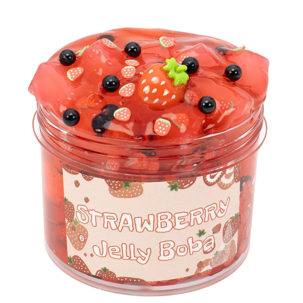 Soft 300ml/70ml Slime Kit Non-Sticky Fruit Crunch