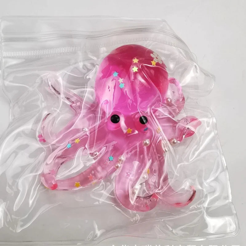 Glitter Octopus Taba Squishy