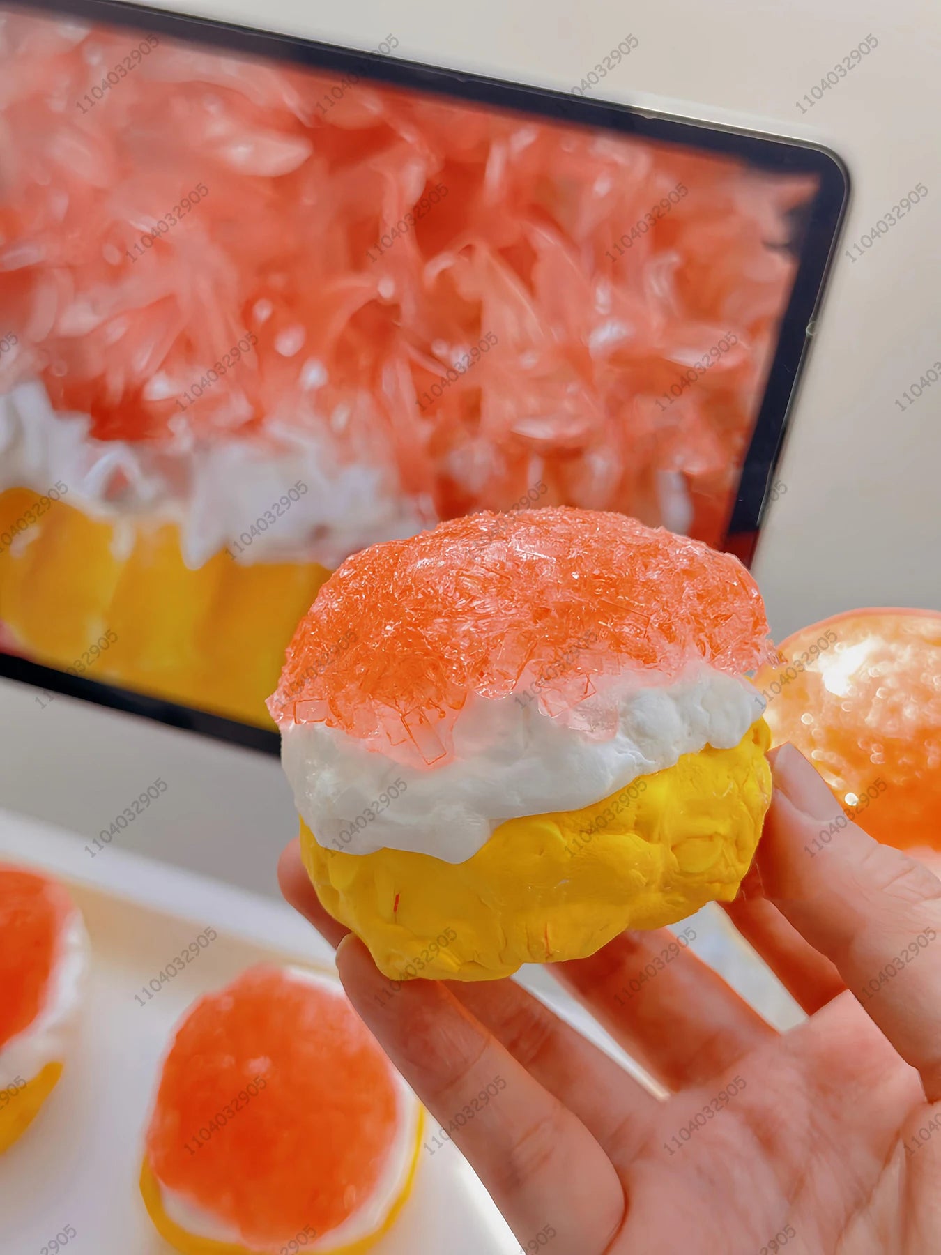 Chewy Soft Stress Ball Food Taba Rice