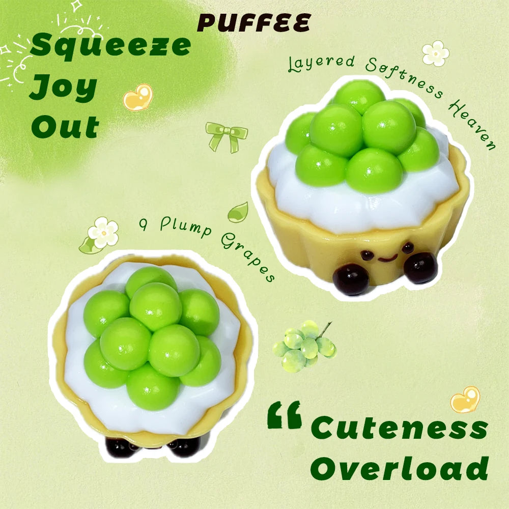 JC Grape Taba Tart Squishy Toy