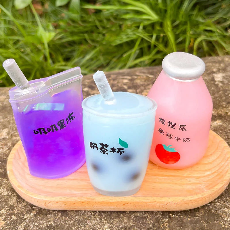 Beat Summer Stress: Kawaii Milk Tea Cup Squishy