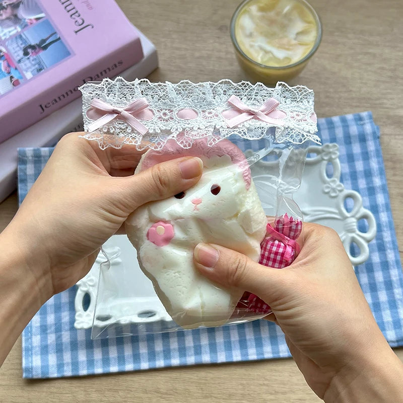 Puffy Bunny Food-grade Silicone Taba Squishy