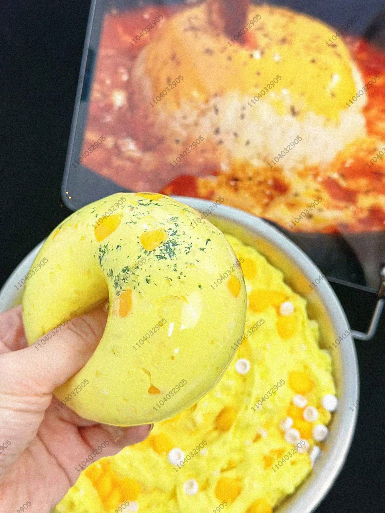 Chewy Soft Stress Ball Food Taba Rice