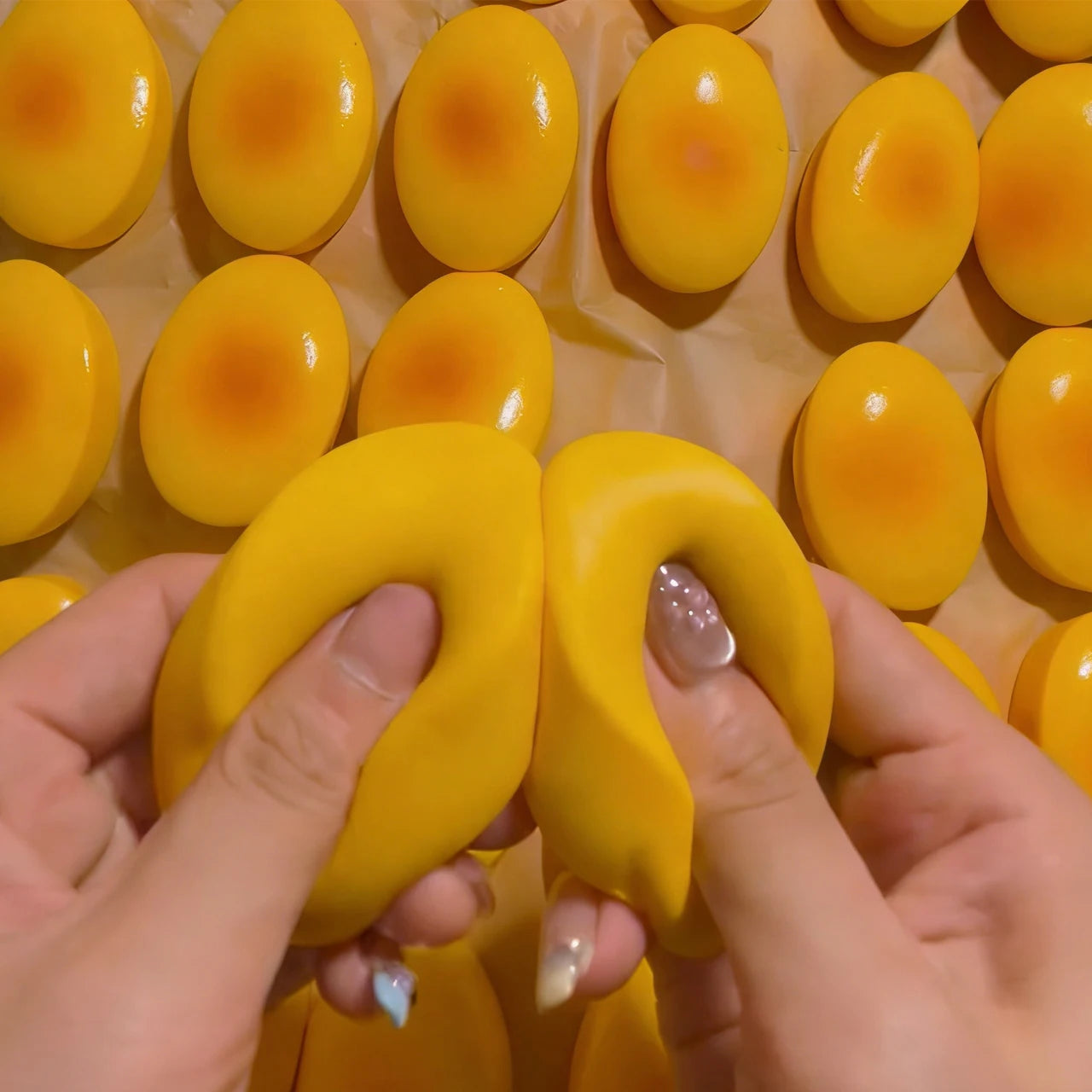Soft Cheese Squishy Toy - Stress Relief Fidget