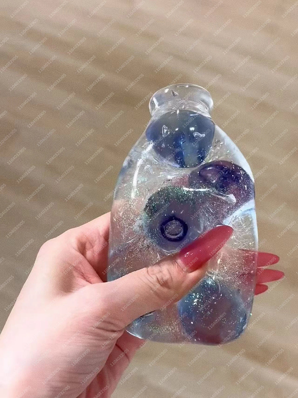 Fruit  Bottle Transparent Fidget toy
