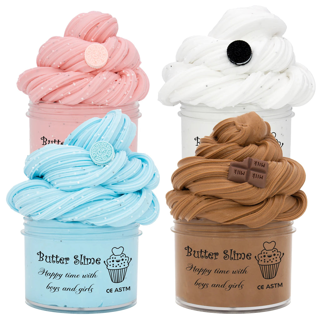 70ml Chocolate Cookies Butter Slime Kit