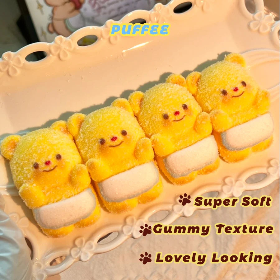 Butter Bear Food-grade Silicone  Taba  Squishy