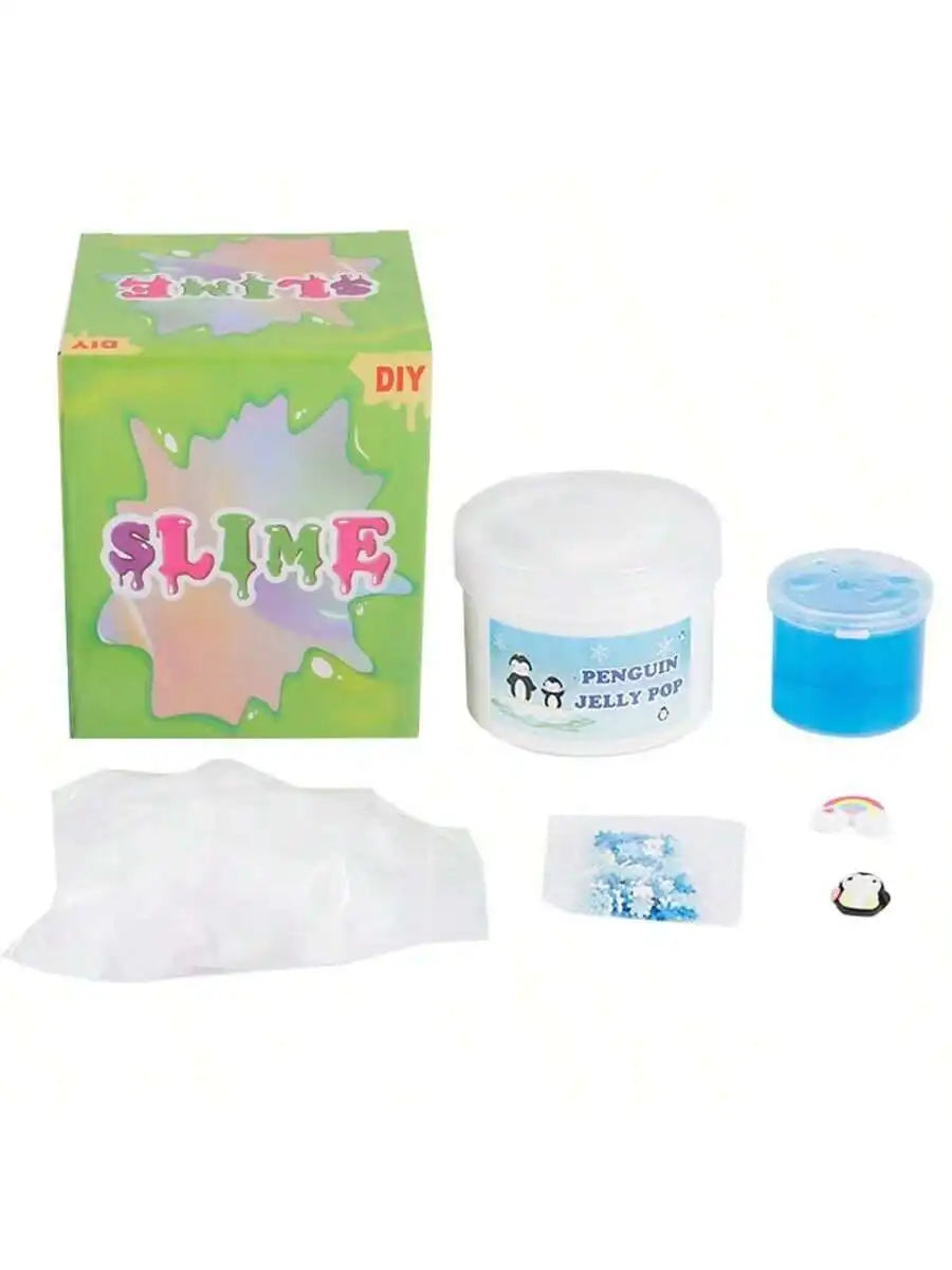 Penguin Slime Blue