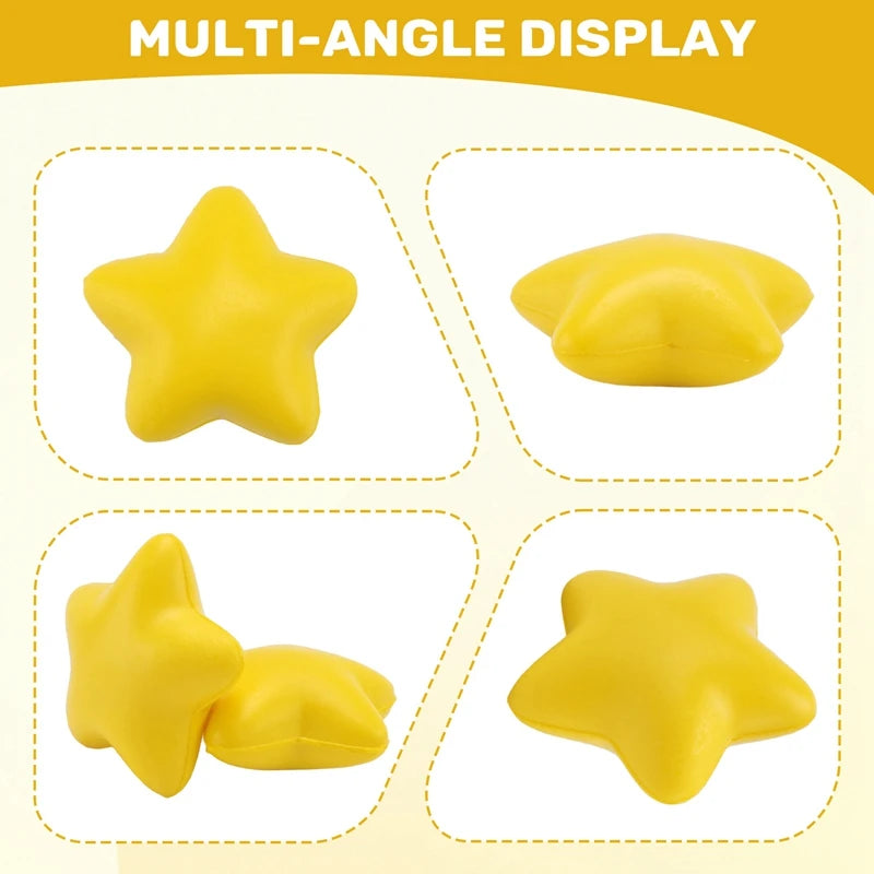 30Pcs Star Stress Ball Bulk Stress Relief Toys