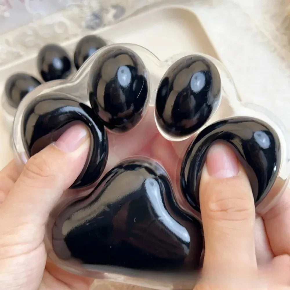 Paw-some Zen: Handmade Large Cat Paw Squishy