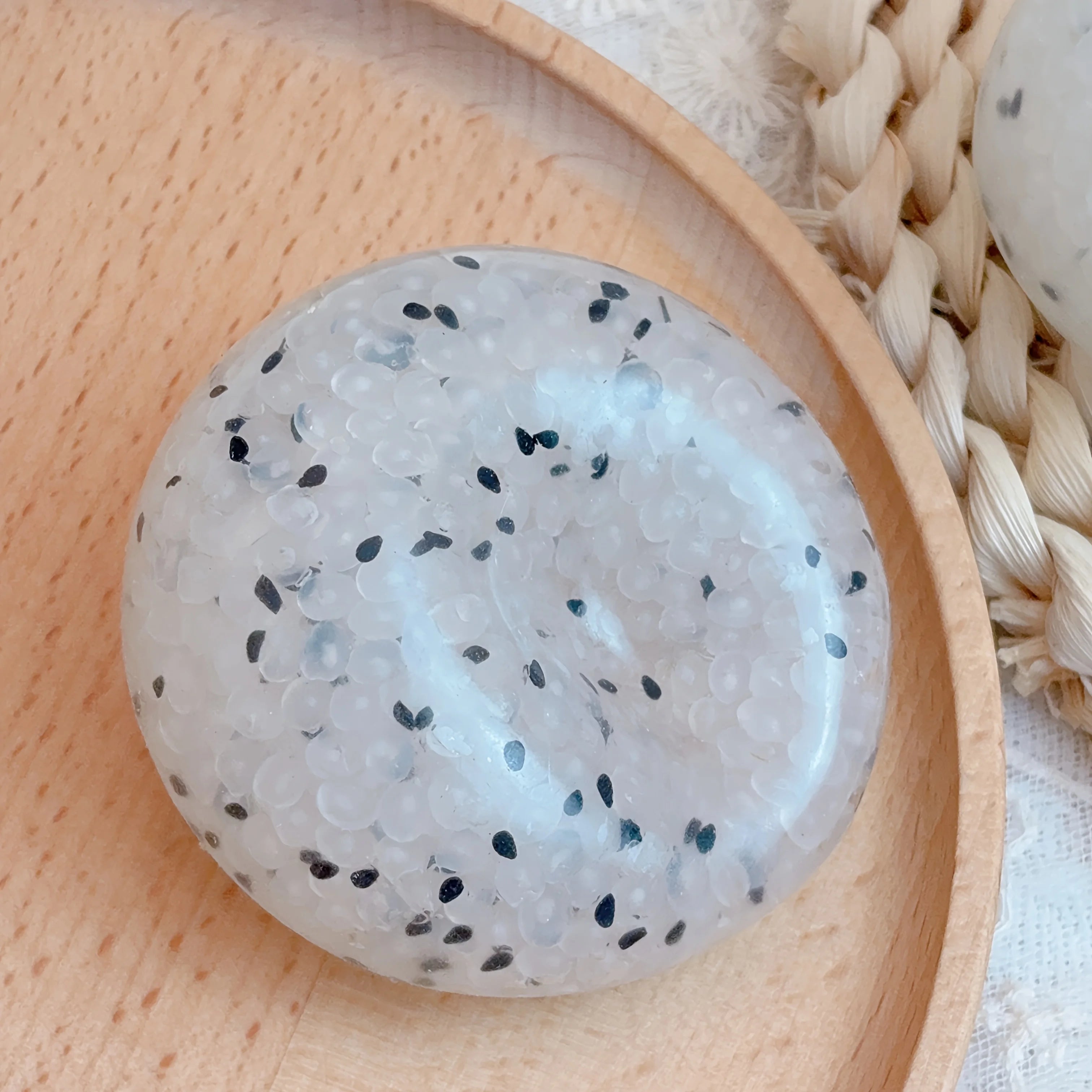 Sticky Sweet Relief: Glutinous Rice Squeeze Ball Toy