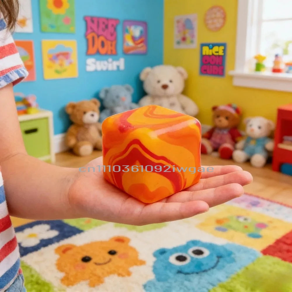 2026 Needoh Nice Cube Sensory Squeeze Toy