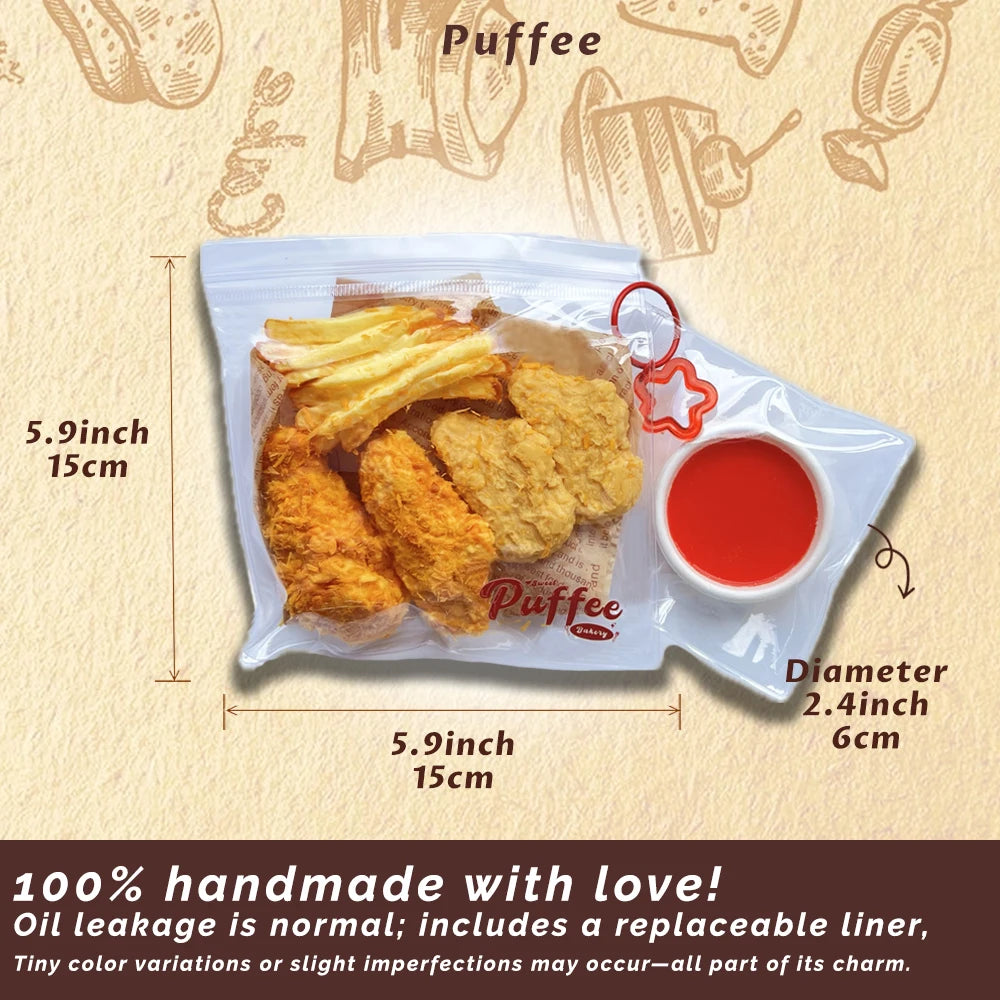 Crispy Chicken Taba Combo Squishy Toy