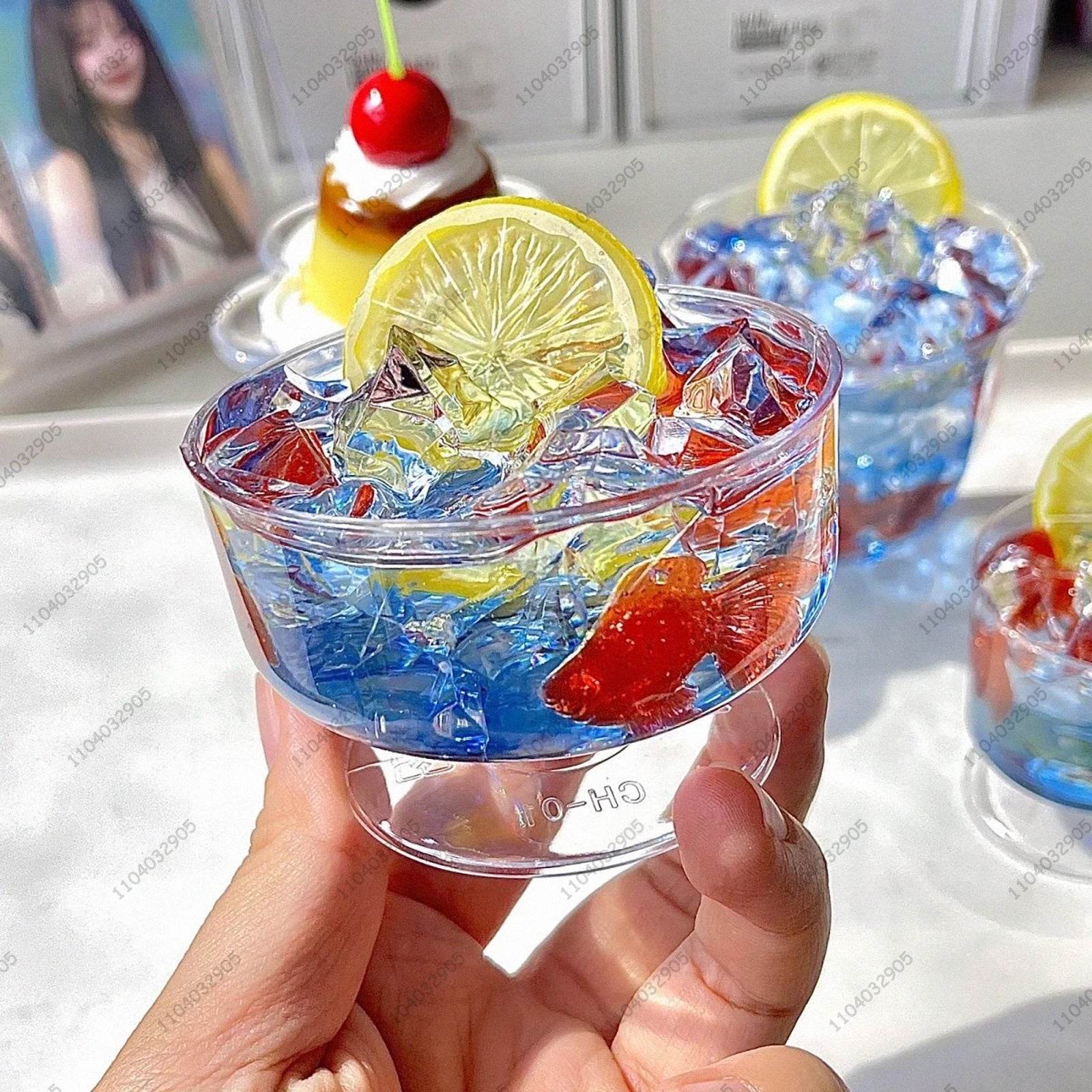 Goldfish Sparkling Soda Cup Squishy