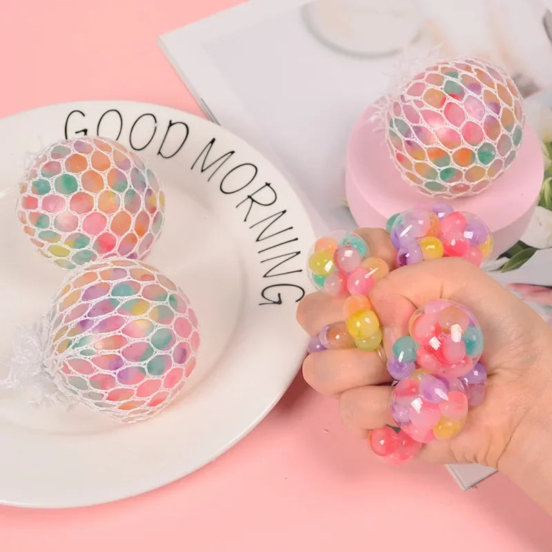 Rainbow Sensory Squishy Ball