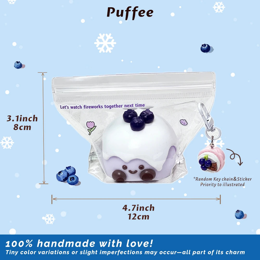 Sticky JC Blueberry Cake  Squishy Toy