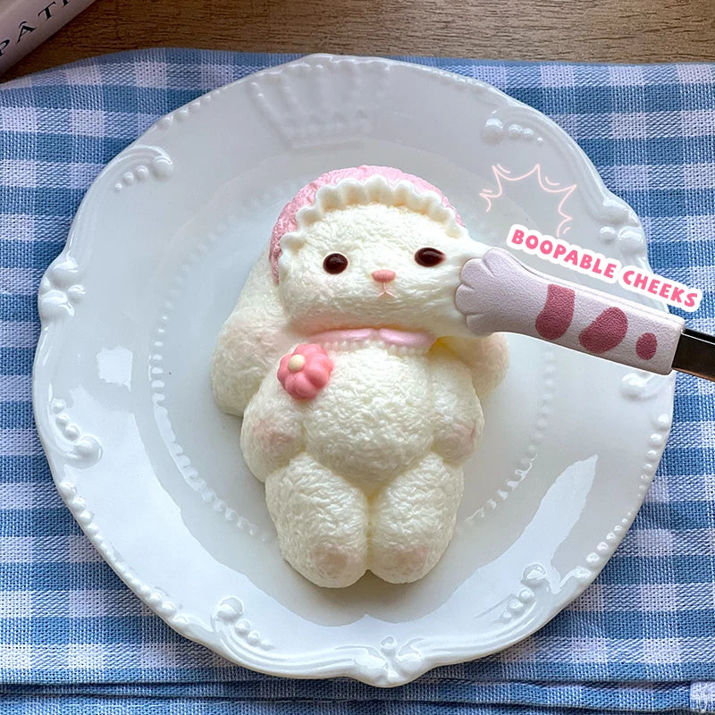 Puffy Bunny Food-grade Silicone Taba Squishy