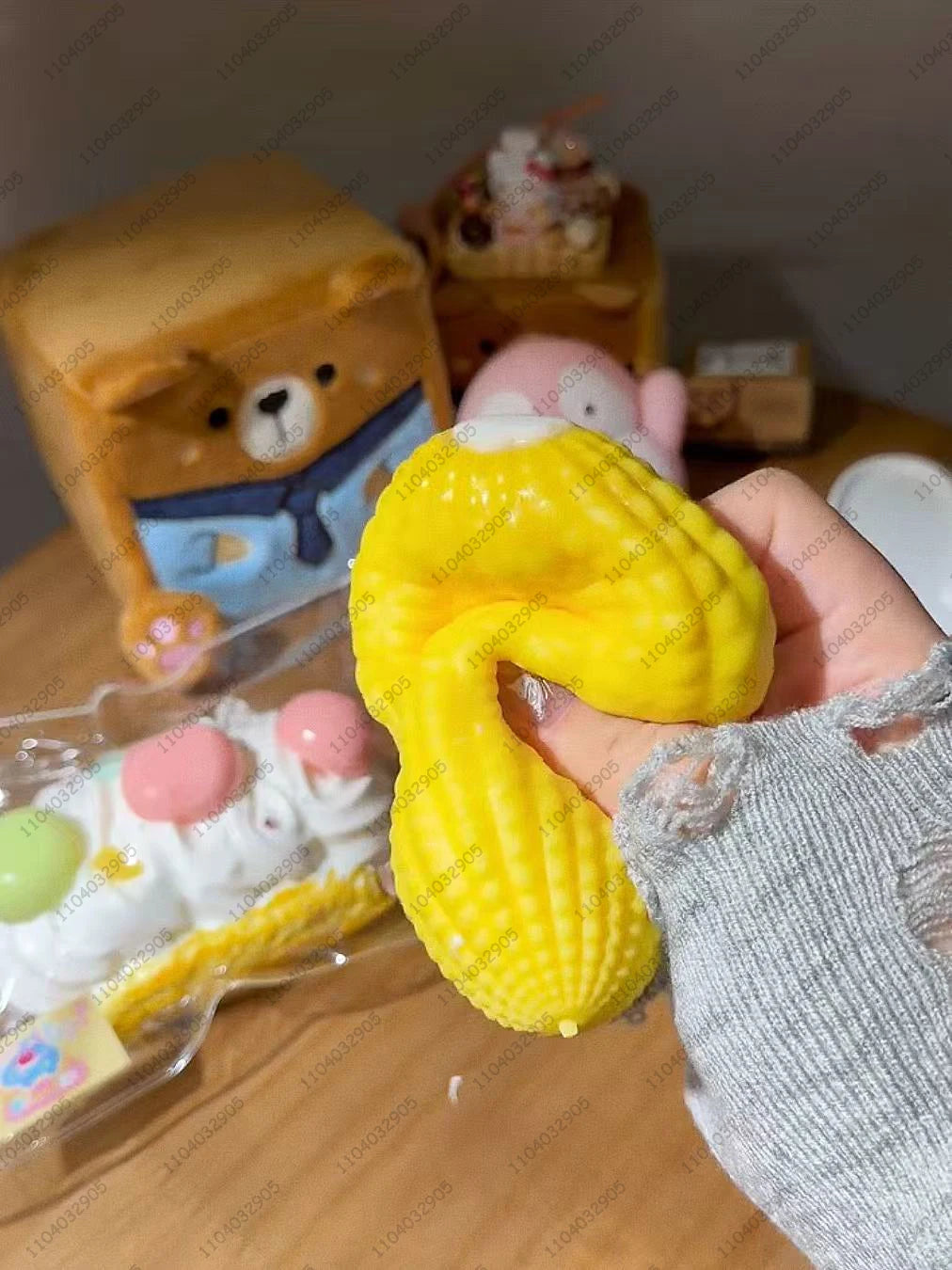 Corn Ball Squishy Stress