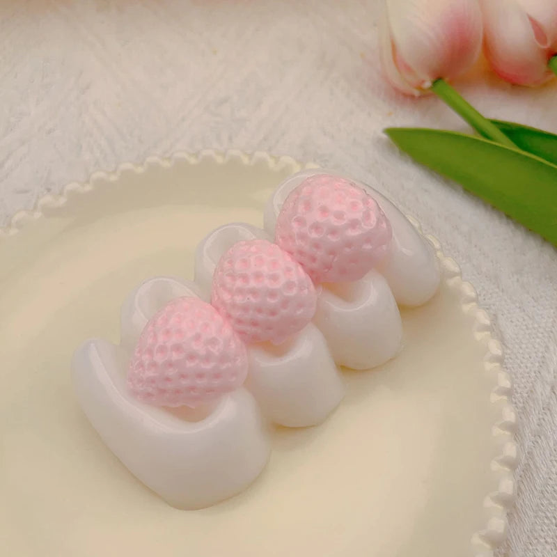 Sweet Cravings: Apple & Strawberry Egg Tart Squishy