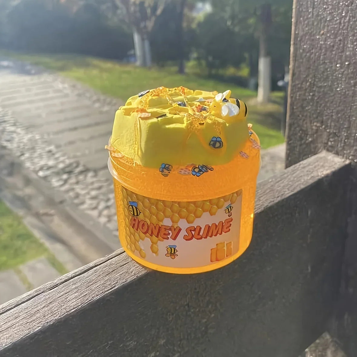 Honey Slime Set Honeycomb Slime Toy