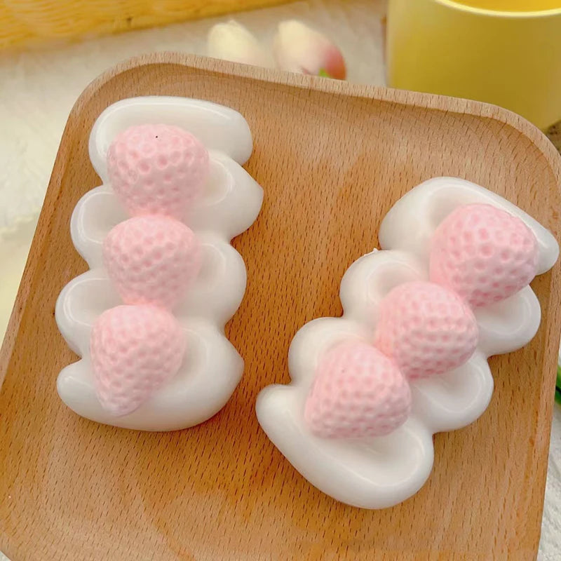 Sweet Cravings: Apple & Strawberry Egg Tart Squishy