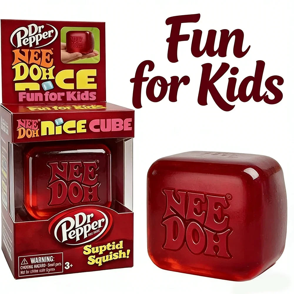 Needoh Dr.Pepper Nice Cube Squishy