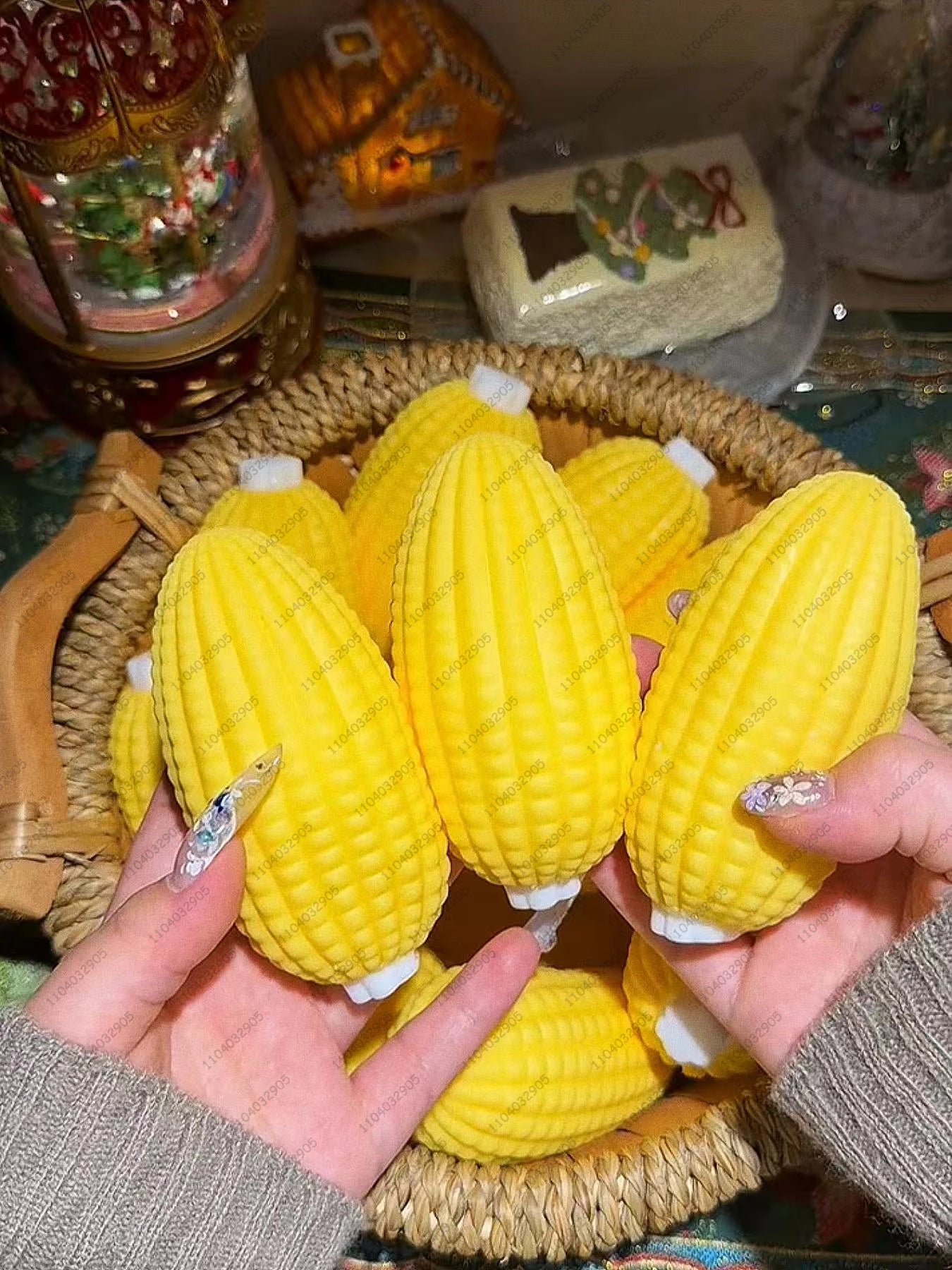Corn Ball Squishy Stress