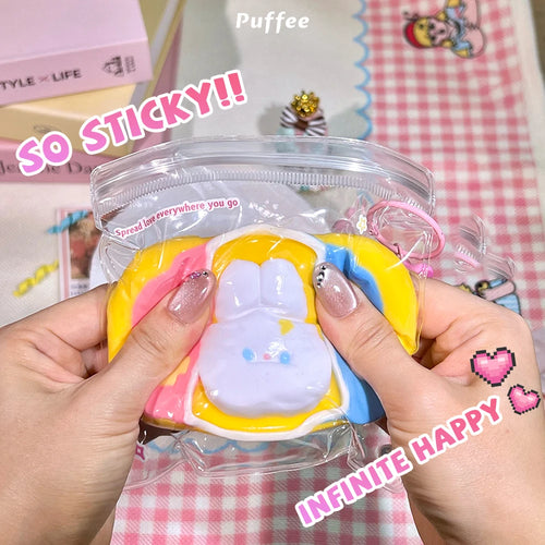 Bunny Game Taba Squishy Toy