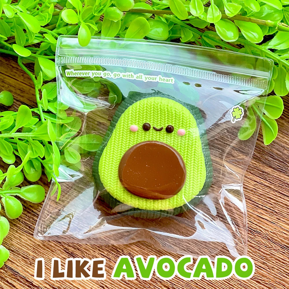 Avocado Food-grade Silicone Taba Squishy