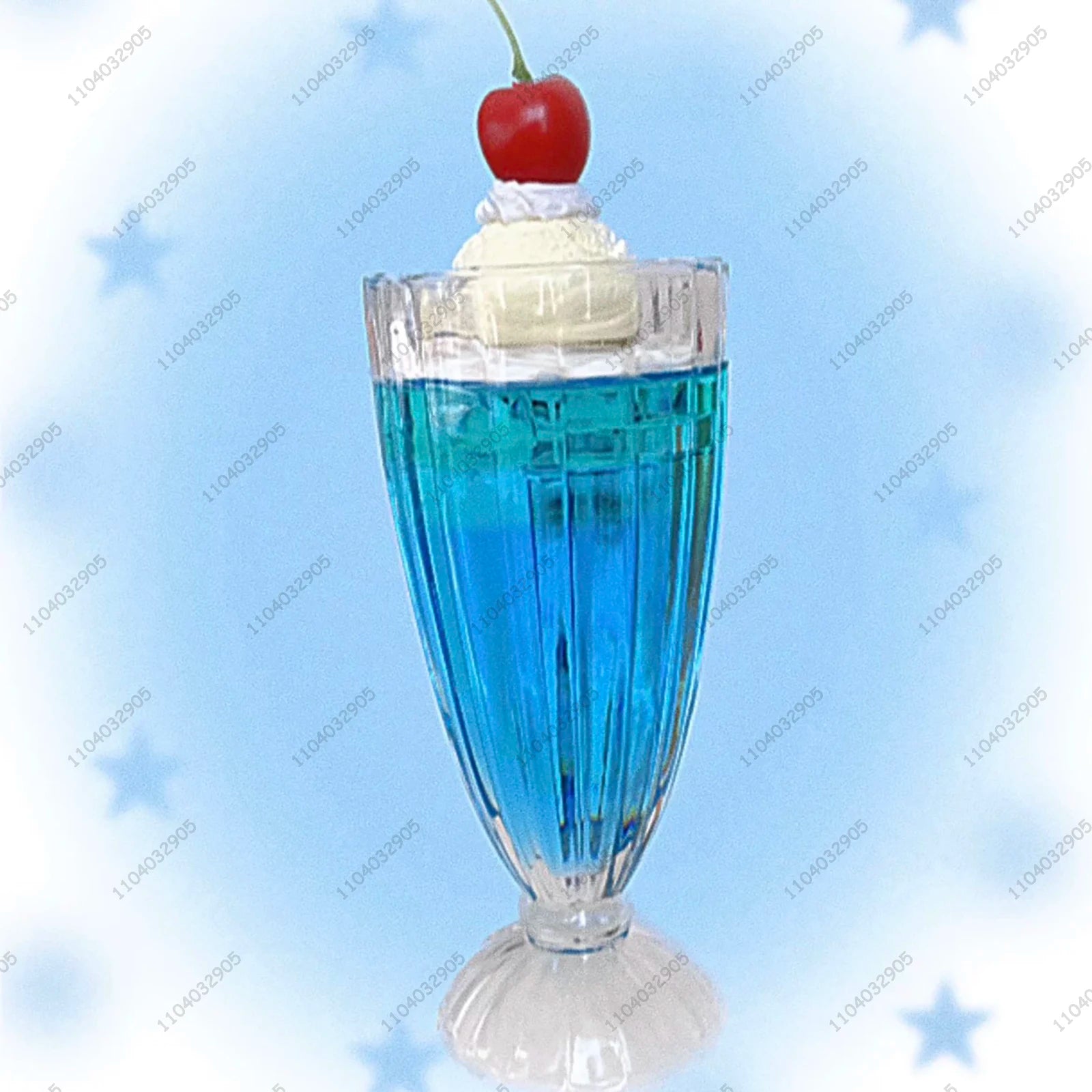 Blue Soda Drink Squishy