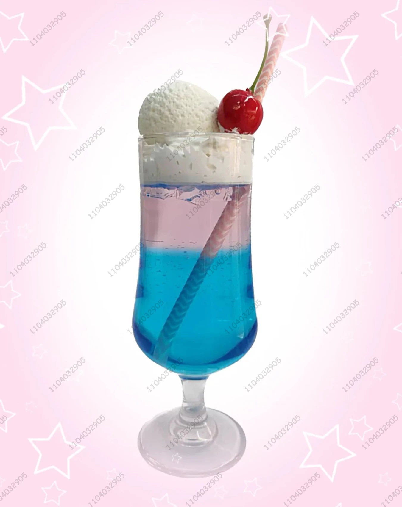 Blue Soda Drink Squishy