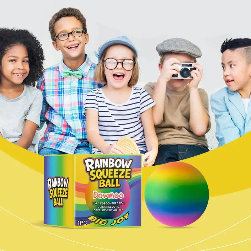 Sensory Toy Rainbow Relax Ball