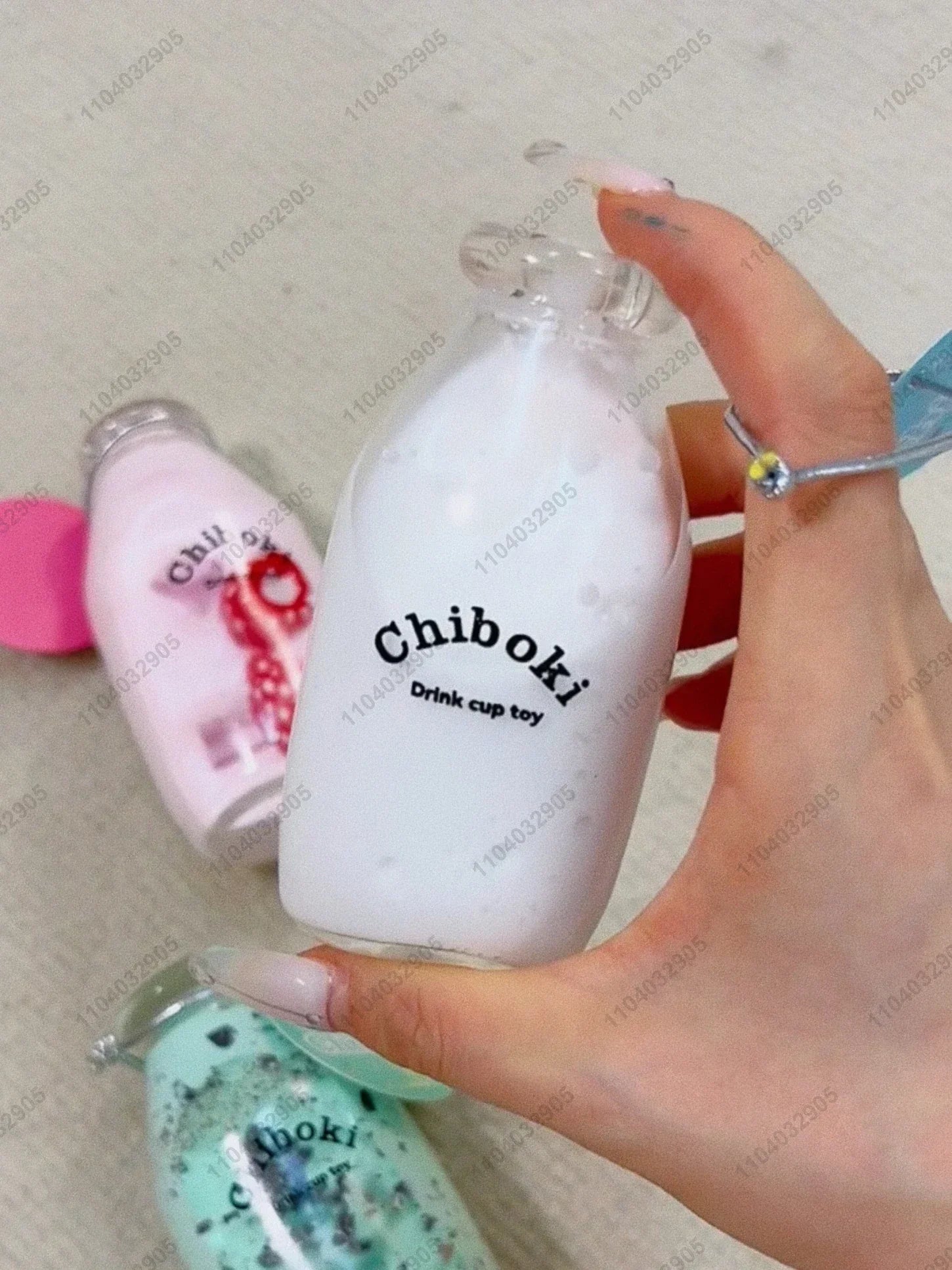 Fruit  Bottle Transparent Fidget toy