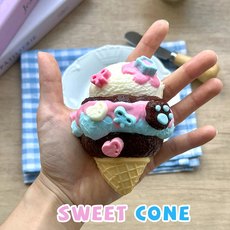 Sweet Cone Food-grade Silicone Taba Squishy