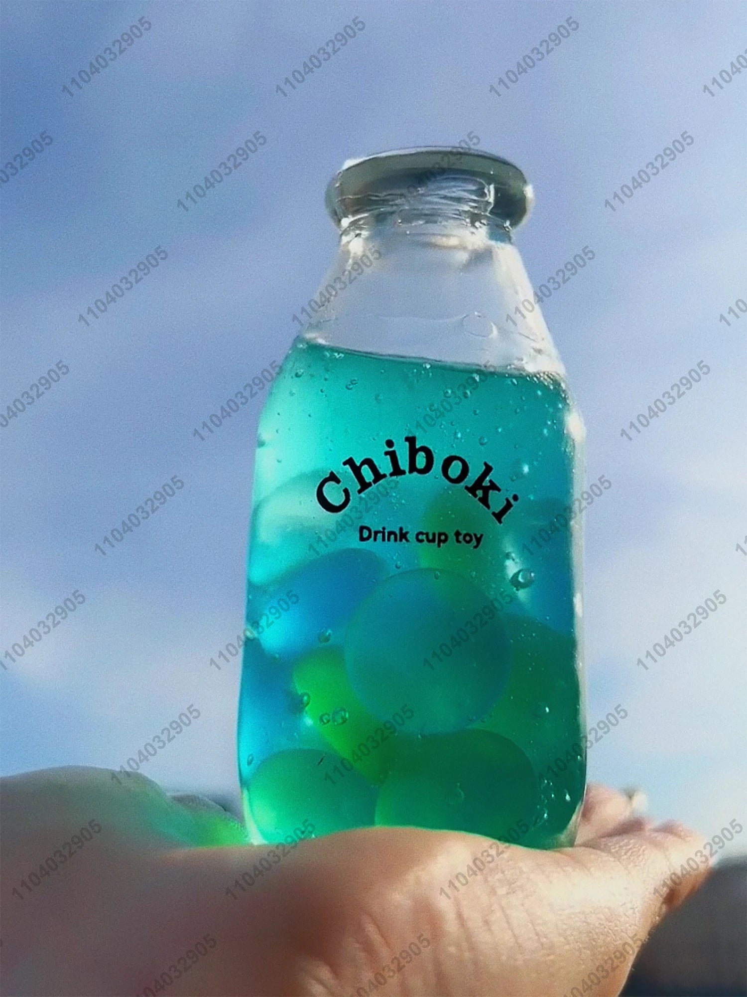 Fruit  Bottle Transparent Fidget toy