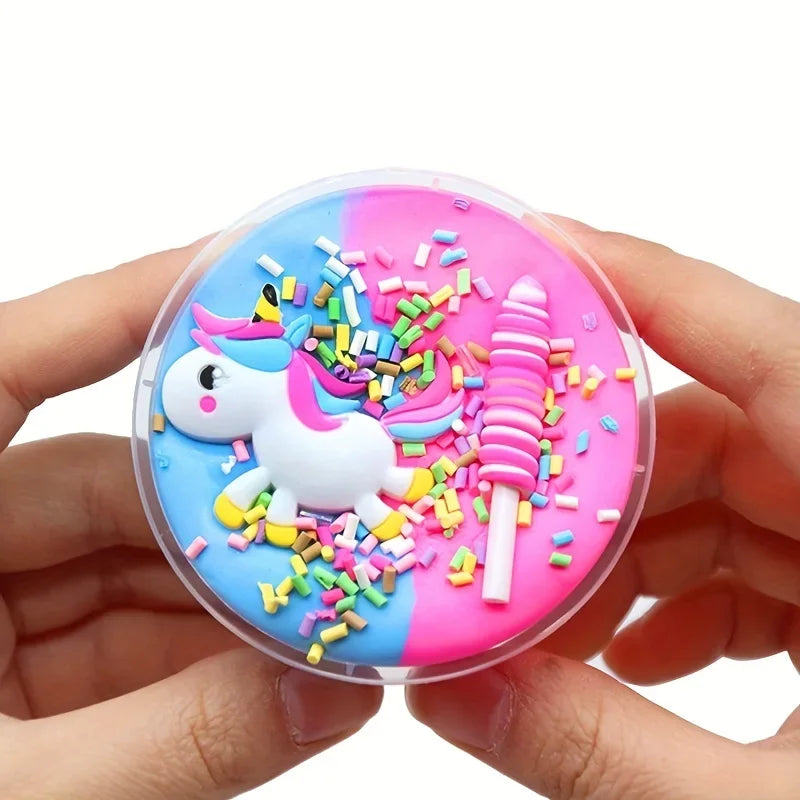 70ML Bubble Gum Cotton Mud Colored Candy Mud