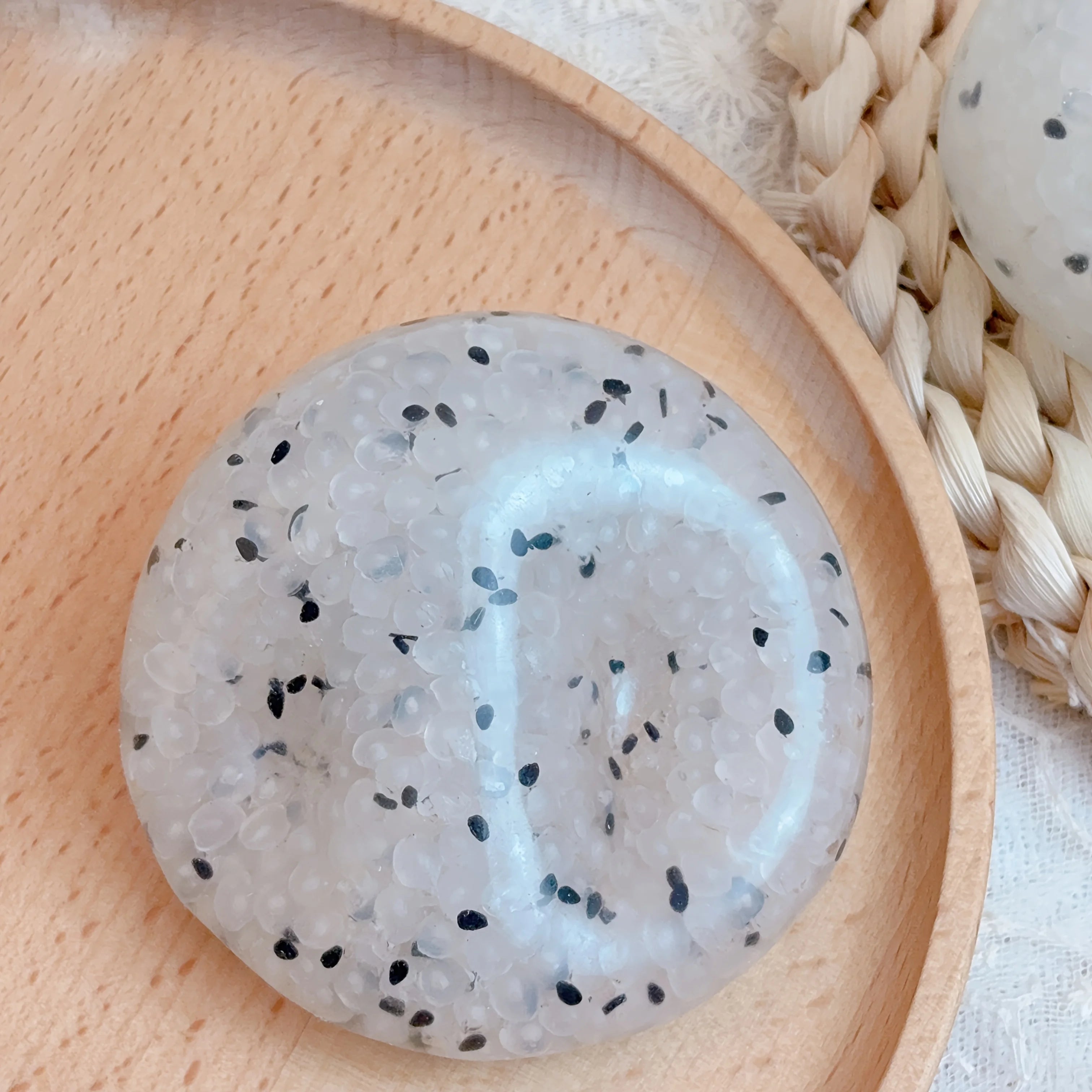 Sticky Sweet Relief: Glutinous Rice Squeeze Ball Toy