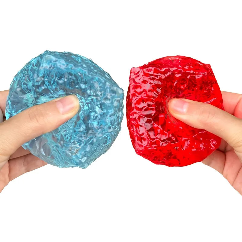 Crystal Cool: Squishy Ice Skin Maltose Fidget Toy