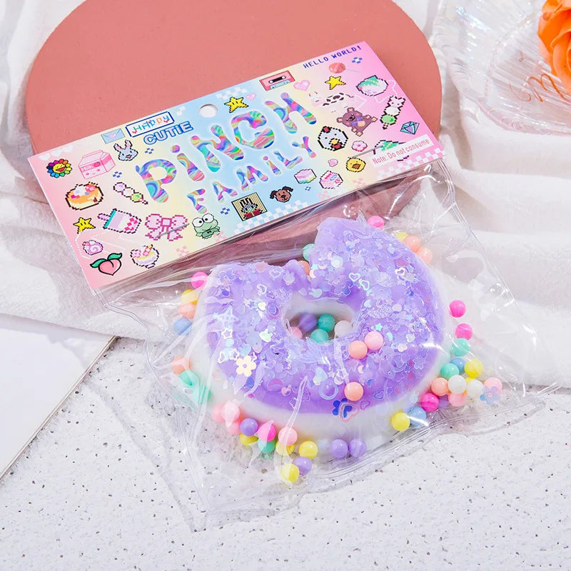 Taba Squishy Cake Doughnut Toy