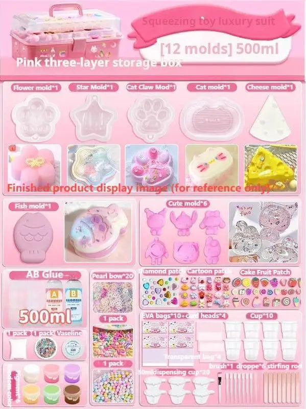 Liquid Silicone Squishy Maker Kits for Taba  Squishy