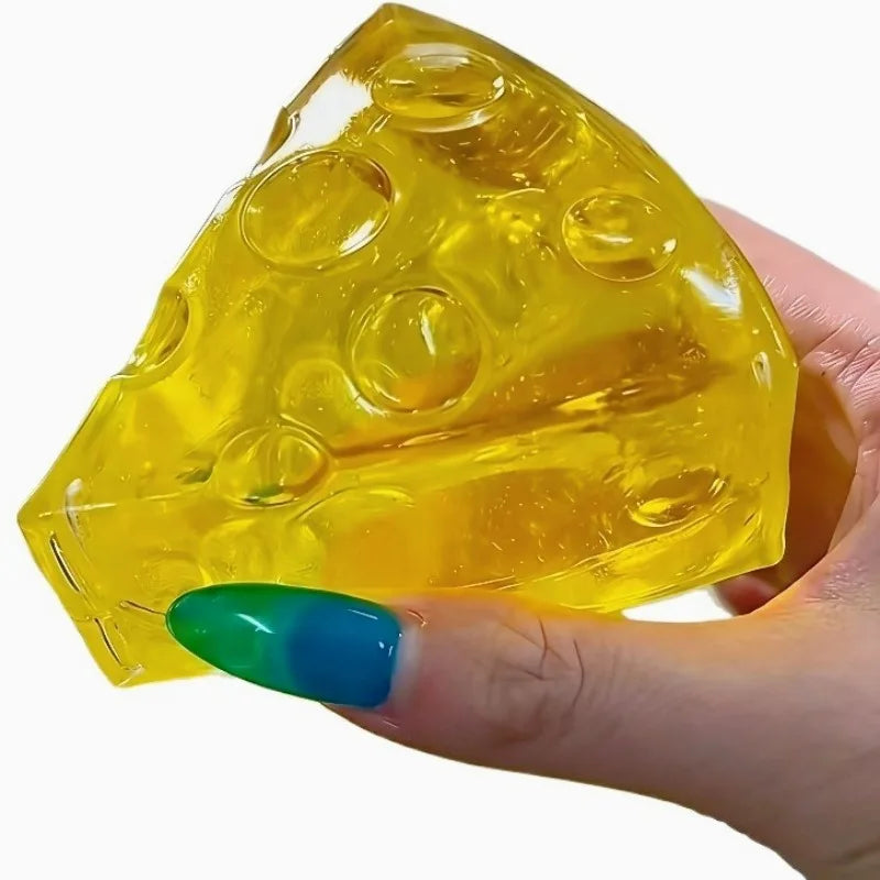 Honey cheese square squishy toys stress relief set