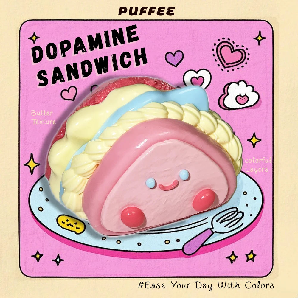 Sandwich Handmade Sticky Squishy