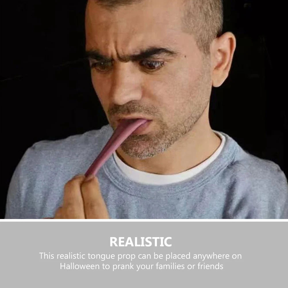 Silly Stress Relief: Fake Tongue Squishy Toy
