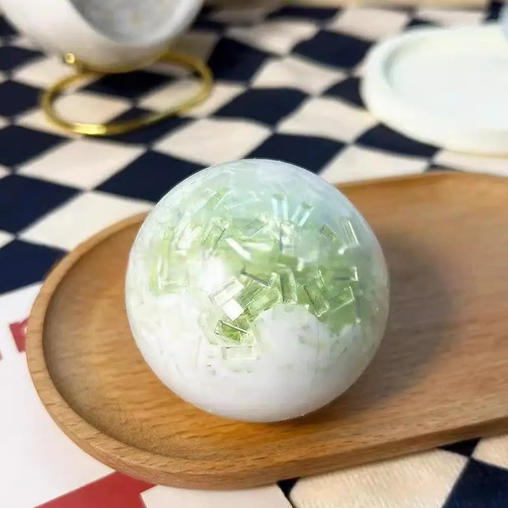 Crystal Clear Calm: Ice Cracked Crispy Squishy