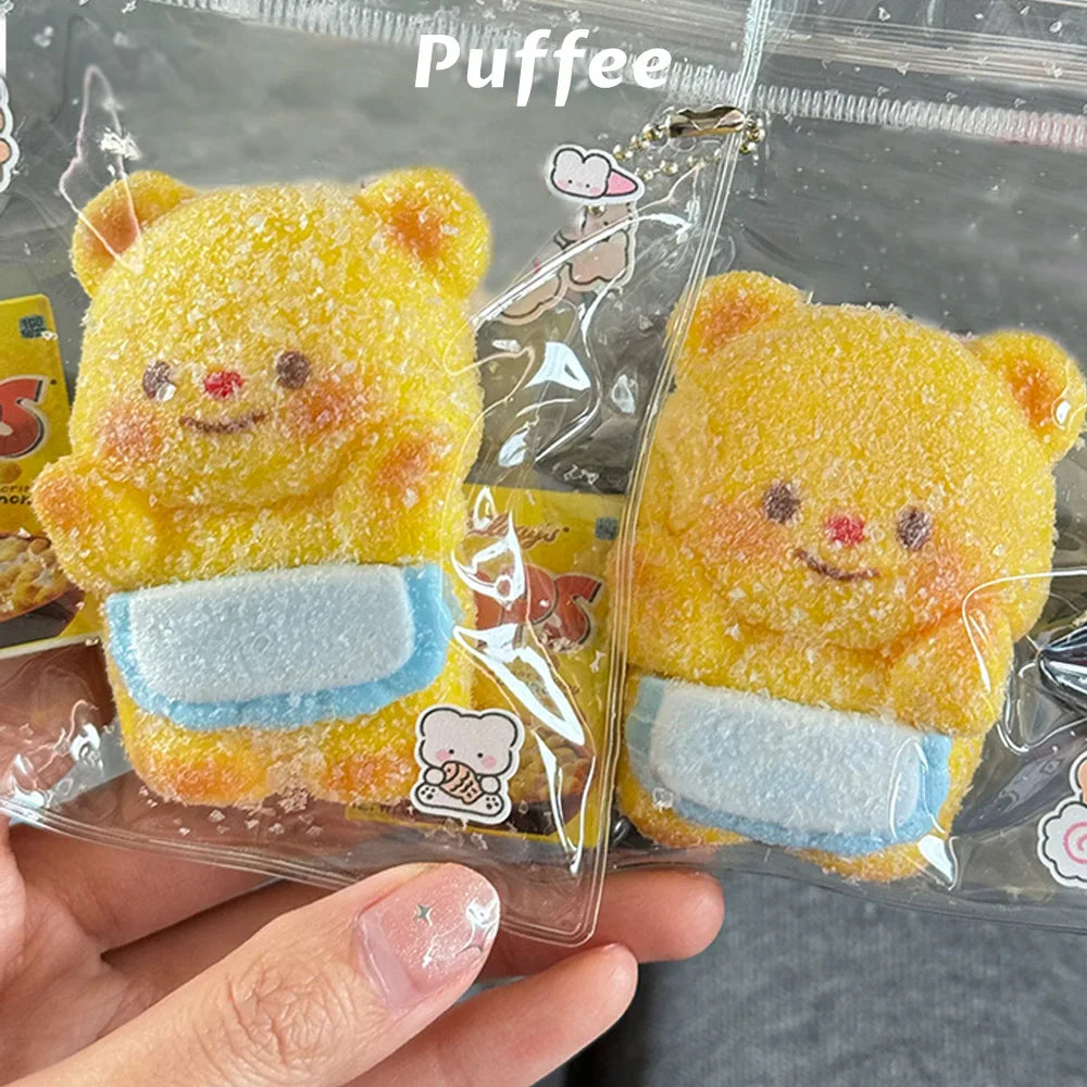 Butter Bear Food-grade Silicone  Taba  Squishy