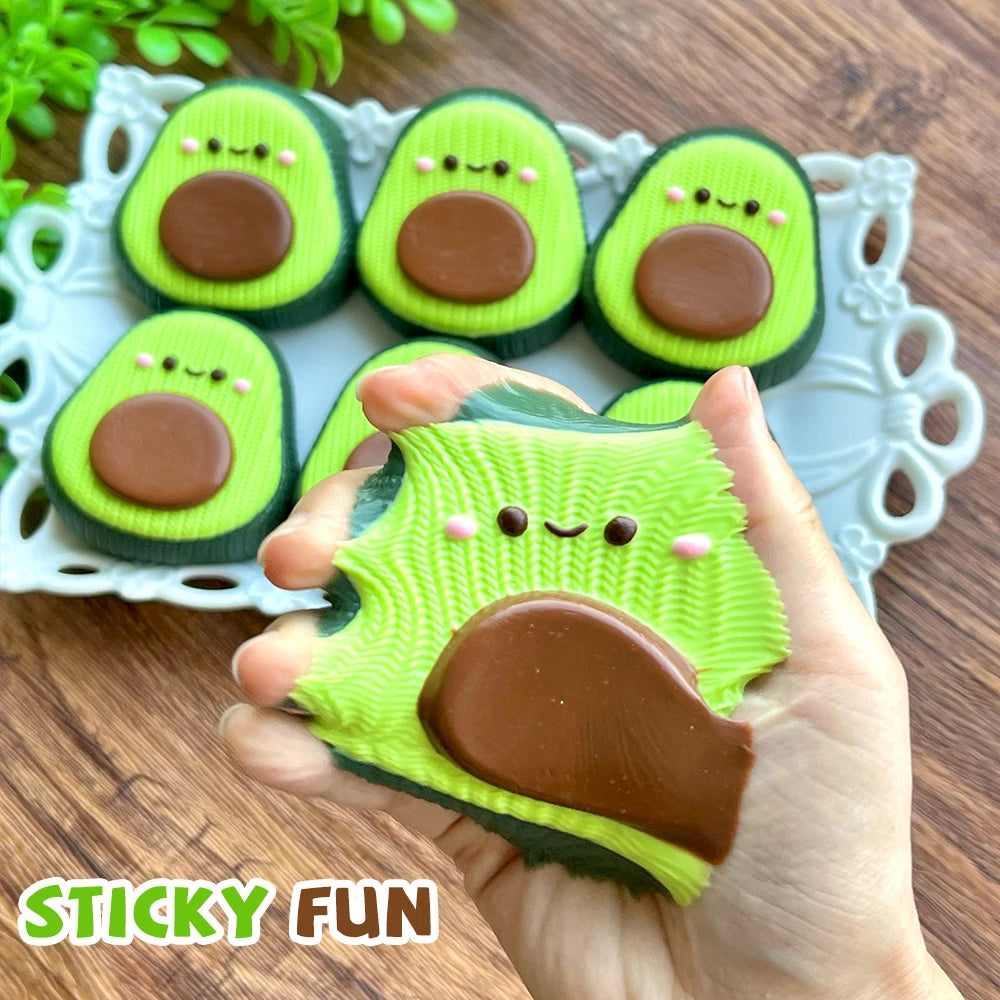 Avocado Food-grade Silicone Taba Squishy